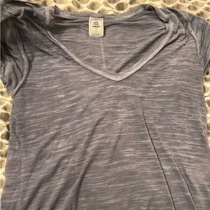 Distressed free people tshirt